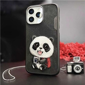 قاب برند نیمی مدل Nimmy New Big Eye Cute Pets Series Iphone مناسب برای Apple iPhone 16 Pro