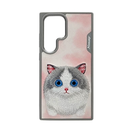 قاب برند نیمی مدل Nimmy New Big Eye Cute Pets Series Samsung مناسب برای Samsung Galaxy S25 Ultra