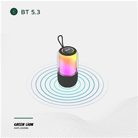 اسپیکر بلوتوث با نور RGB گرین لاین Green Lion Palma 2 Portable Speaker GNPL2SKRBK