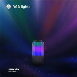 اسپیکر بلوتوث با نور RGB گرین لاین Green Lion Palma 2 Portable Speaker GNPL2SKRBK