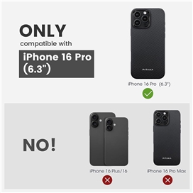 قاب آیفون برند پیتاکا مدل PITAKA Military-Grade Protective مناسب برای Apple iPhone 16 Pro Max