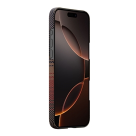 قاب آیفون برند پیتاکا مدلPITAKA StarPeak Tactile Woven（Sunset） مناسب برای Apple iPhone 16 Pro