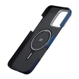 قاب آیفون 16 پرو مکس برند پیتاکا مدلPITAKA StarPeak Tactile Woven（Milky way galaxy） مناسب برای Apple iPhone 16 Pro Max