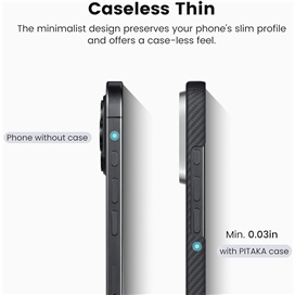قاب آیفون 16 برند پیتاکا مدل PITAKA Ultra Slim مناسب برای Apple iPhone 16