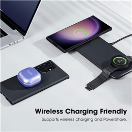 قاب گلکسی S24 Ultra برند پیتاکا مدل PITAKA MagEZ Case (Black/Grey Twill) مناسب برای Samsung Galaxy S24 Ultra