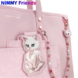 کیف دستی برند نیمی مدل Nimmy Bracelet Stand Tote Bag Combo