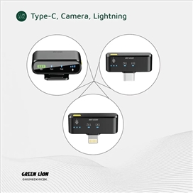 میکروفون بیسیم گرین لاین Green Lion GM-85X Microphone GNGM85XMICBK