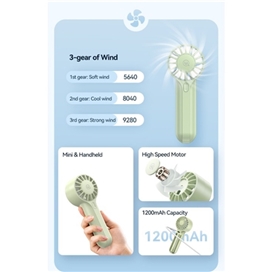 پنکه دستی یوسمز مدل ZB288