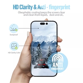 محافظ صفحه حریم شخصی برند بلوئو Blueo مدل Anti-Peep Privacy مناسب برای Apple iPhone 14