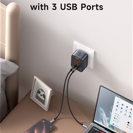 شارژر دیواری و مبدل برق مک دودو Mcdodo Travel Plug Adapter CP-0750