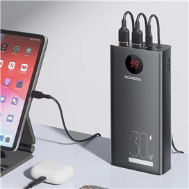 پاوربانک 30000 روموس Romoss PEA30 Powerbank توان 30 وات