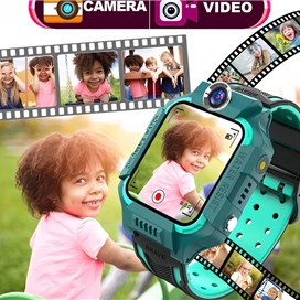 ساعت هوشمند گرین لاین مدل KIDS SERIES 5 مناسب برای کودکان, دارای قابلیت های شتاب سنج و ژیروسکوپ, بند سیلیکون