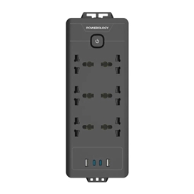 چندراهی برق پاورولوژی Powerology Power Strip PWCUQC034