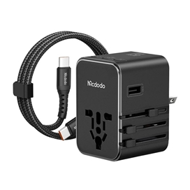 آداپتور شارژ مسافرتی 45 وات مکدودو یا کابل MCDODO CP-3270 Universal Travel Charging Adapter