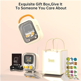 آلبوم عکس و اسپیکر بلوتوثی برند دیووم Divoom Tiivoo-2 FM Radyolu Mini Bluetooth