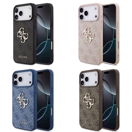 قاب Guess گس طرح دار دو لوگو بزرگ مناسب برای Apple iPhone 17 Pro Max