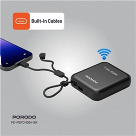 پاوربانک 10000 و مودم جیبی پرودو مدل PBFCH064 با پشتیبانی از WiFi 6