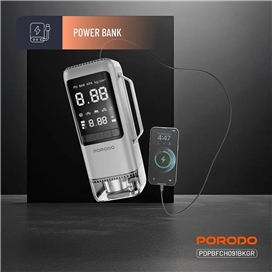 جامپ استارتر و پمپ باد 6 کاره پرودو Porodo 6-in-1 Multi Function Power Tool PDPBFCH091BKGR