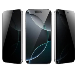 گلس حریم شخصی آیفون برند گرین لاین Green Lion Steve Privacy Glass GN9HSPY17PMBK مناسب برای Apple iPhone 17 Pro Max