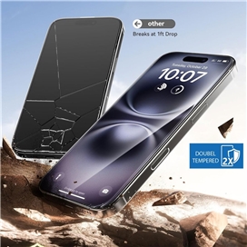 گلس آیفون برند جی تک مدل G-TECH G-FORCE HD مناسب برای Apple iPhone 17