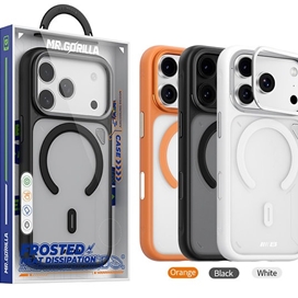 قاب Blueo بلو استند شونده با مگ سیف Frosted Heat Dissipation Anti-Slip STAND Magnetic Case مناسب برای Apple iPhone 17 Pro Max