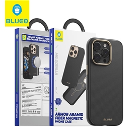 قاب برند بلو Blueo Armor Aramid Fiber Magnetic Case مناسب برای Apple iPhone 17 Pro Max