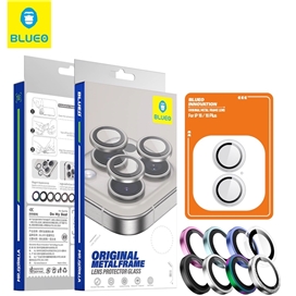 رینگ محافظ لنز بلو فلزی Blueo Metal Frame Lens Protector Glass مناسب برای Apple iPhone 17 Pro Max