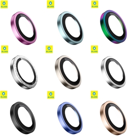 رینگ محافظ لنز بلو فلزی Blueo Metal Frame Lens Protector Glass مناسب برای Apple iPhone 17