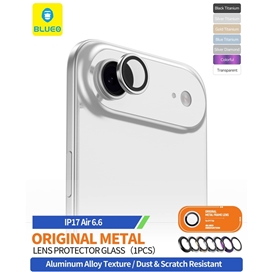 رینگ محافظ لنز بلو فلزی Blueo Metal Frame Lens Protector Glass مناسب برای Apple iPhone 17