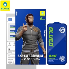 محافظ صفحه بلو پک 5 تایی Blueo 5pcs Pack 2.5D Silk Full Cover Glass HD مناسب برای Apple iPhone 17