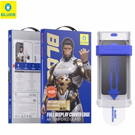 محافظ صفحه بلو سه بعدی با اپلیکاتور Blueo AR 3D Curved Hot Bending Tempered HD Glass with Applicator مناسب برای Apple iPhone 17 Pro Max