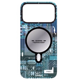 قاب یانگ کیت Youngkit Technology Futuristic Circuit Upgraded Anti-Drop Impact Series مناسب برای Apple iPhone 17 Pro