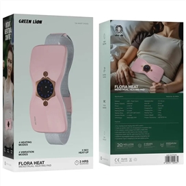 ماساژور حرارتی شکم و کمر گرین لاین Green Lion Flora Heat Menstrual Heating Pad GNFLRHTPDPK