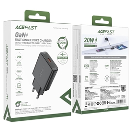 شارژر دیواری ایس فست ACEFAST A65 PD20W GaN Fast Charger توان 20 وات