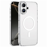 قاب شفاف مگ سیف آیفون 17 برند گرین لاین مدل Green Lion Magsafe Crystal Clear GNMCRYC17CL مناسب برای Apple iPhone 17