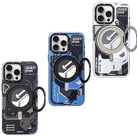 قاب برند Youngkit یانگ کیت مدل Cyberpunk 360 Magsafe Stand مناسب برای Apple iPhone 17 Pro Max