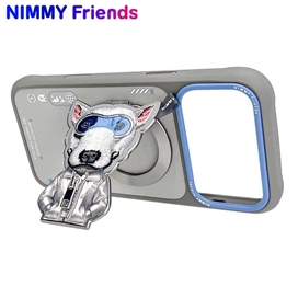 قاب برند نیمی با استند مدل Nimmy Cool & Cute Case Series مناسب برای Apple iPhone 17 Pro Max