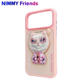 قاب برند نیمی با استند مدل Nimmy Cool & Cute Case Series مناسب برای Apple iPhone 17 Pro Max