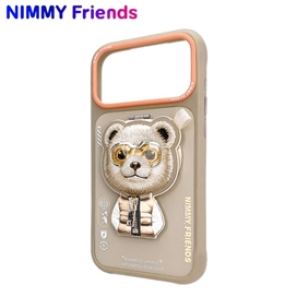 قاب برند نیمی با استند مدل Nimmy Cool & Cute Case Series مناسب برای Apple iPhone 17 Pro Max