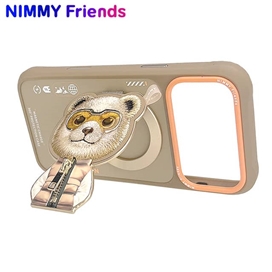 قاب برند نیمی با استند مدل Nimmy Cool & Cute Case Series مناسب برای Apple iPhone 17 Pro Max