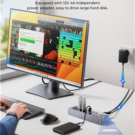 داک استیشن 10 پورت اوریکو مدل OMM-10P