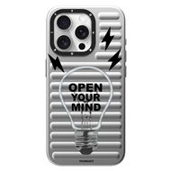 قاب YOUNGKIT یانگکیت Silver Open Your Mind Magsafe Series مناسب برای Apple iPhone 15 Pro Max