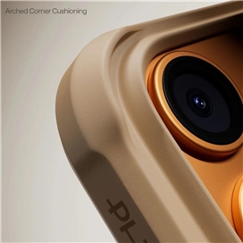 قاب آیفون 17 پرو برند پی تاکا مدل PITAKA Aramid ProGuard Moment · Sunset مناسب برای Apple iPhone 17 Pro Max