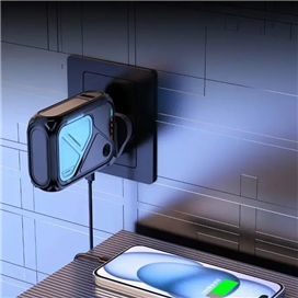 پاوربانک مگ سیف 10000 میلی آمپر و شارژر پاورولوژی مدل PPBCHA45