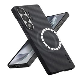 قاب گلکسی  برند پی تاکا مدل PITAKA Ultra-Slim Case 600D مناسب برای Samsung Galaxy S25 Ultra