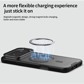 کاور برند نیلکین مدل Camshield Prop Magnetic Clear Transparent Lens Guard مناسب برای Apple iPhone 17 Pro