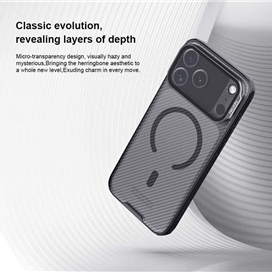 کاور برند نیلکین مدل Camshield Prop Magnetic Clear Transparent Lens Guard مناسب برای Apple iPhone 17 Pro
