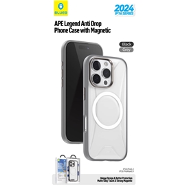 قاب برند بلوئو Blueo APE LEGEND ANTI-DROP WITH MAGNETIC مناسب برای Apple iPhone 17 Pro