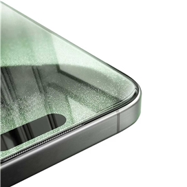 گلس آیفون 16 پرو گرین لاین مدل Green Lion 9H Steve HD iGN9HSGL17PMCL مناسب برای Apple iPhone 16 Pro