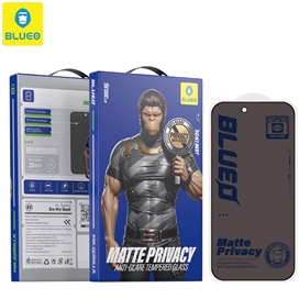 محافظ صفحه بلو مات پرایوسی Blueo Full Cover Anti-Peep privacy Matte Glass مناسب برای Apple iPhone 17 Pro